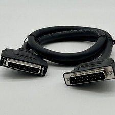 3ft HD50 to DB25 SCSI-2 Cable 50 Pin Male Connector Short Data Transfer Cable picture