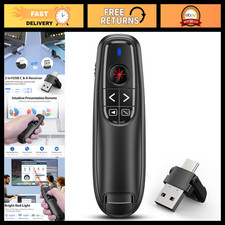 Wireless Presentation Clicker Remote with Laser Pointer for PowerPoint & Keynote picture
