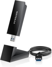 NETGEAR Nighthawk WiFi 6/6e USB 3.0 Tri-Band Wireless Adapter A8000 AXE3000 picture