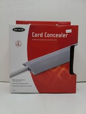 Belkin 6ft Floor Cable Concealer Cord Cover Gray Rubber Wire Management F8B023 picture