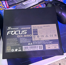 Seasonic FOCUS GX-850 850W 80 Plus Gold Fully Modular ATX PSU SSR-850FX picture