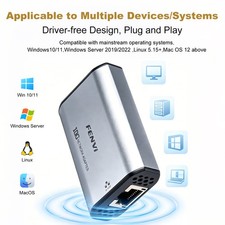 USB C to RJ45 10G Ethernet Adapter RTL8159 10Gbps USB 3.2 Type-C Network Dongle picture