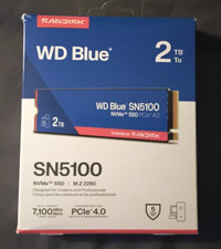 Brand New WD Blue SN5100 2TB NVMe SSD-M.2 2280 PCIe Gen 4.0 Internal SSD picture