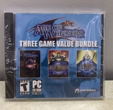 3 Game Bundle Age Of Wonders Shadow Magic + Age Of Wonders 2 PC CD ROM 2019 picture