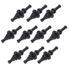 20PCS Fan Shock Absorbing Rubber Nail, Silicone Rubber Cooler for PC, Black picture