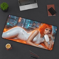 The Fifth Element Mouse Pad, Leeloo Gaming Mat, XXL Keyboard Pad picture