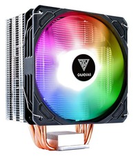 Gamdia E-410 CPU Air Cooler - 120mm Fan - ARGB Lighting - 4 Copper Heatpipes picture