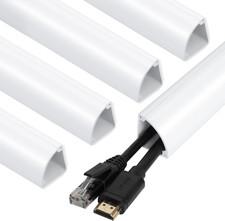 Ocultacables Esquina 85 Pulgadas Cubrecables Grande Pintable Canal Organizador picture