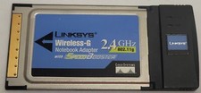 Linksys WPC54GS Wireless G 2.4GHz Notebook Card w/ Speed Booster picture