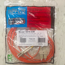 Tripp Lite N516-03M Duplex Multimode 50/125 LC/SC Fiber Patch Cable 10ft picture