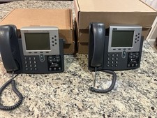 Lot Of 7 Cisco IP Phones 7960 series 2 Brand New And 5 Used In Good Cond picture
