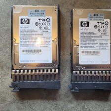 LOT OF 2 - HP DG0146FAMWL 146GB HDD 9F J066 085 picture