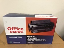 Office DEPOT HP C4096A Black Toner Cartridge - For HP Laserjet 2100 2200 Series picture
