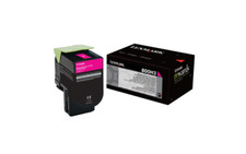 Lexmark 800h3 Magenta High Yield Toner Cartridge picture