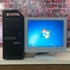 Lenovo ThinkStation Retro Gaming PC Xeon E31245 3.30GHz 16GB RAM (Windows 7 Pro) picture