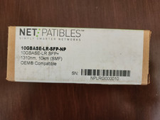Net Patibles 10GBase-LR SFP+ 1310nm, 10km (SMF) OEM Compatible 10GBASE-LR-SFP-NP picture