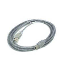 10ft USB Cord CLR for HP OFFICEJET J5750 X555xh 2620 3833 6310 7610 8710 picture