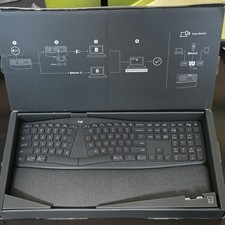 Logitech ERGO K860 Bluetooth Wireless Ergonomic Keyboard, Gray, Wrist Rest picture
