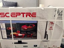 2 pcs Sceptre E248W 24in LED 1080p 75Hz Adaptive-Sync Slim Bezel HDMI VGA picture