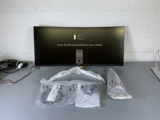 LG - 34SR60QC WQHD 100Hz 5ms Smart Monitor 34