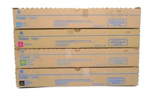 Genuine Konica Minolta TN626K, TN626Y, TN626M, TN626C Color Toner Set New picture