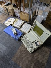 Vintage Hewlett-Packard HP Portable Vectra CS Laptop Computer picture
