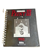 Deluxe Paint III Manual For Your Amiga vintage 1989 San Mateo, CA Dan Sivla picture