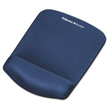 Fellowes PlushTouch Foam Mouse Pad Wrist Support 9.4L x 7.3W inches, Blue picture