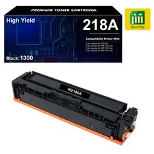 1PK 218A W2180A Black Toner With Chip Fits HP LaserJet Pro MFP 3301cdw 3301fdw picture
