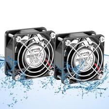 60mm X 25mm Dc 12v Brushless Ip67 Waterproof Small High Speed Electric Fan For D picture