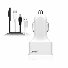 140W 102W 90W 65W 44W Surface Pro 7 Car Charger Surface Pro7 Car Power Adapter picture