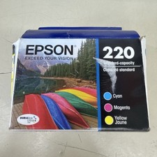 PICK EXP - Epson 220 Cyan Magenta Yellow Standard Ink Cartridge picture