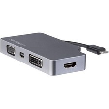 StarTech CDPVDHDMDPSG USB-C Multiport Video Adapter 4-in-1 Space Gray picture