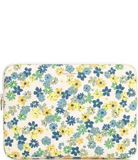NWT $120 KATE SPADE Spencer Floral Medley Laptop Sleeve parchment multi chalk  picture
