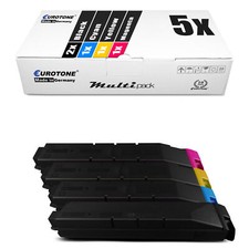 5x Eurotone Eco Toner replaces Kyocera TK-8505C TK-8505K TK-8505M TK-8505Y picture