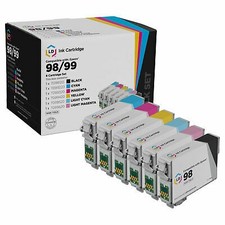 LD 6 Set Ink Cartridge for Epson T098 T099: T0981 T0992 T0993 T0994 T0995 T0996 picture