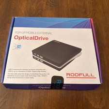RooFull Super Slim Pop Up External Optical Drive CD/DVD RW picture