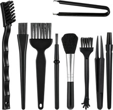 9 Pcs Keyboard Cleaning Brushes Kit Keyboard Brush Anti Static Brush with Keycap picture