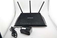 NETGEAR Nighthawk R6700v3 AC1750 Dual-Band WiFi Router 4-Port Gigabit Black picture