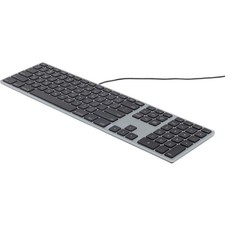 Matias RGB Backlit Wired Aluminum Keyboard for Mac Space Gray picture