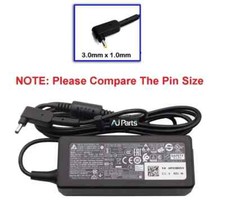 Delta Fits For Acer TravelMate Spin B1 TMB118-RN-P2LY 45W AC Adapter Charger picture