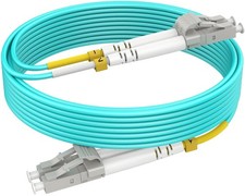 RamboCables-OM4 LC LC Fiber Patch Cables MMF Multimode, 30ft/10m, 10Packs picture