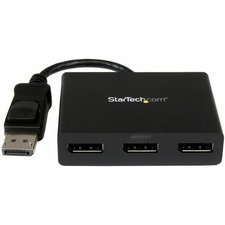 StarTech DisplayPort to DisplayPort Multi-Monitor Splitter w/ 3-Port MST Hub picture