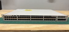 Cisco C9200-48P-A 48-Port PoE+ Switch C9200-NM-4X Good (Z3E2) picture