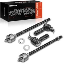 Set of 4, Front Inner & Outer Tie Rod End Kit, Compatible with Toyota Camry picture