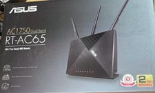 ASUS RT-AC65 AC1750 Dual Band Gigabit WiFi Router 2.4/5GHz NEW IN BOX picture