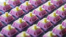 Hand Lubed and Filmed C3 Equalz Banana Split / Macho Linear Switches (70 count) picture