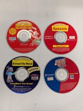 4 Loose Jump Start Learning PC CD-ROMs | 2nd Grade Languages Spanish Reading picture
