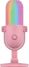 Razer Seiren V3 Chroma Condenser USB Microphone Quartz Certified Refurbished picture