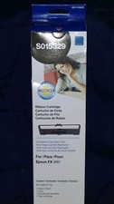 Genuine EPSON S015329 FX890 Black Printer Ribbon Cartridge - Brand New  picture